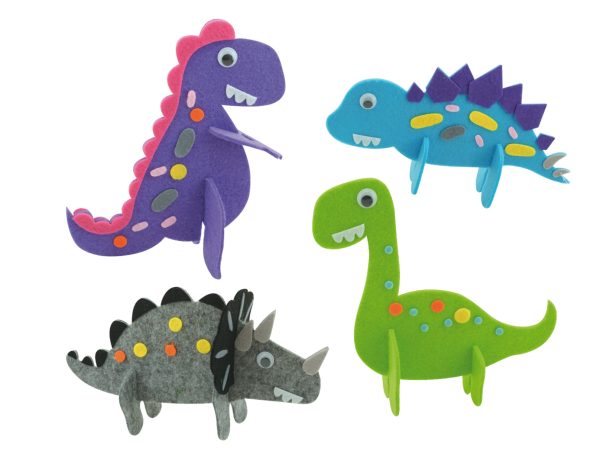 My First Felt Dinosaurs - Kids crafts. - Image 3