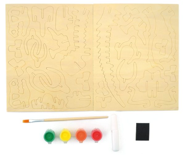 Wooden Skeleton Dinosaur - Craft toy. - Image 2