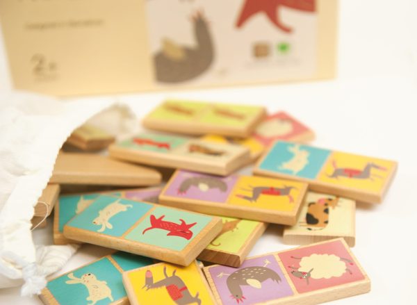 Domino Animals - Wooden toy. - Image 2