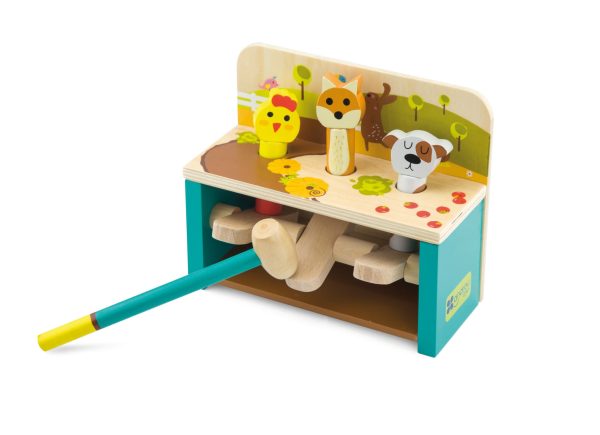 Hit and jump animals wooden toy. - Image 7