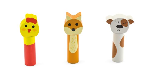 Hit and jump animals wooden toy. - Image 6