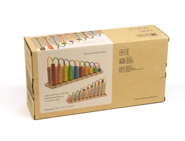 Wooden toy - Abacus. - Image 3