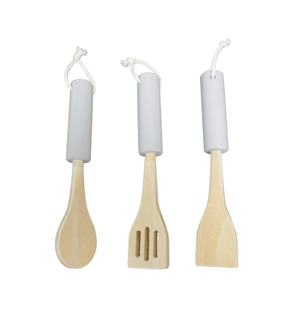8 piece Red wooden play kitchen. - Image 6