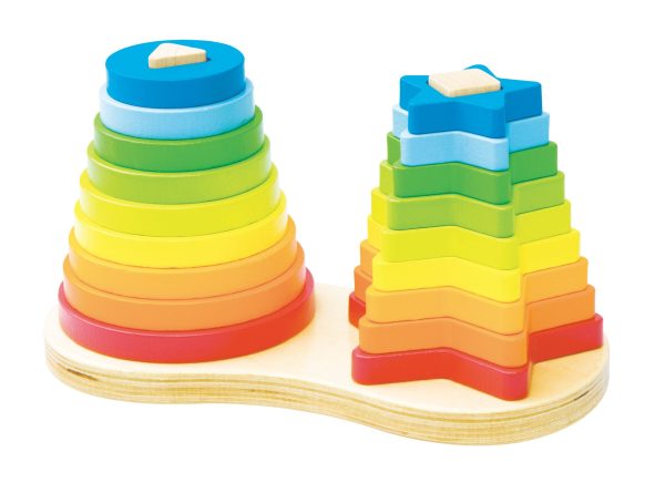 Rainbow Stackers - Wooden toy. - Image 12