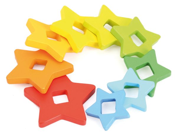 Rainbow Stackers - Wooden toy. - Image 10
