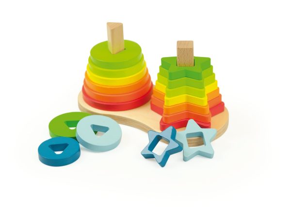 Rainbow Stackers - Wooden toy. - Image 9