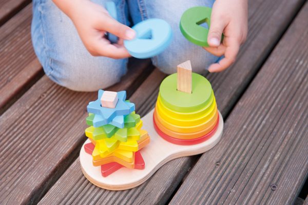 Rainbow Stackers - Wooden toy. - Image 6
