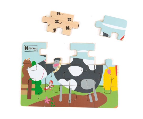 Farm Puzzle 4 in 1. - Image 10