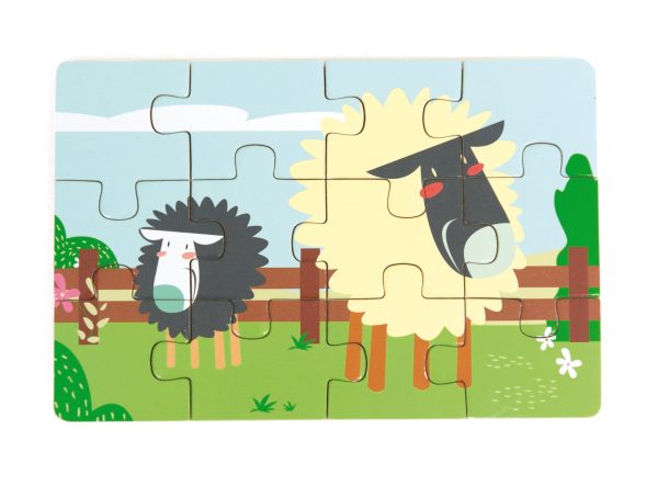 Farm Puzzle 4 in 1. - Image 5