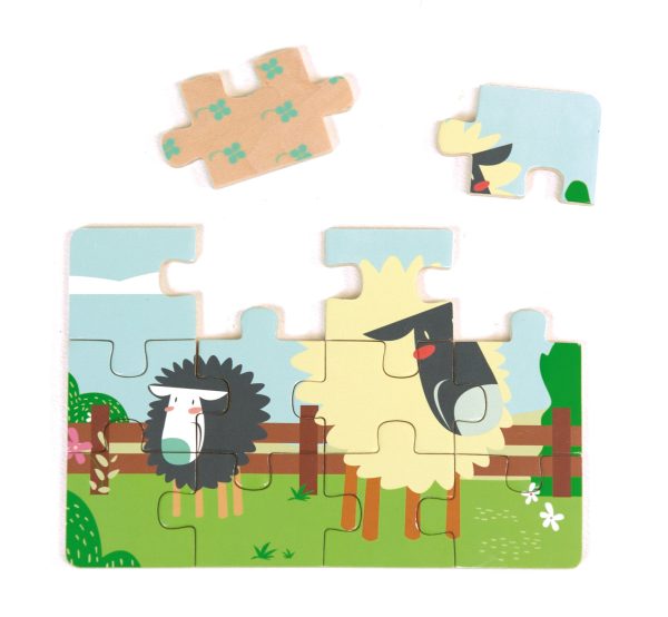 Farm Puzzle 4 in 1. - Image 14