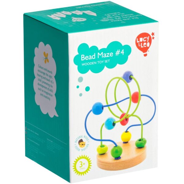 Wooden bead maze - Educational toy - Image 2