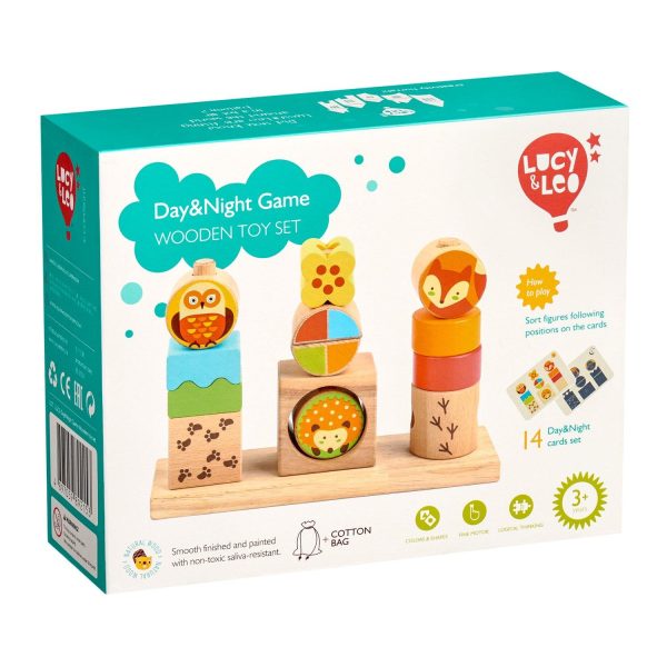 Day and night game wooden toy set - Image 4