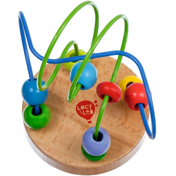 Wooden bead maze - Educational toy - Image 3