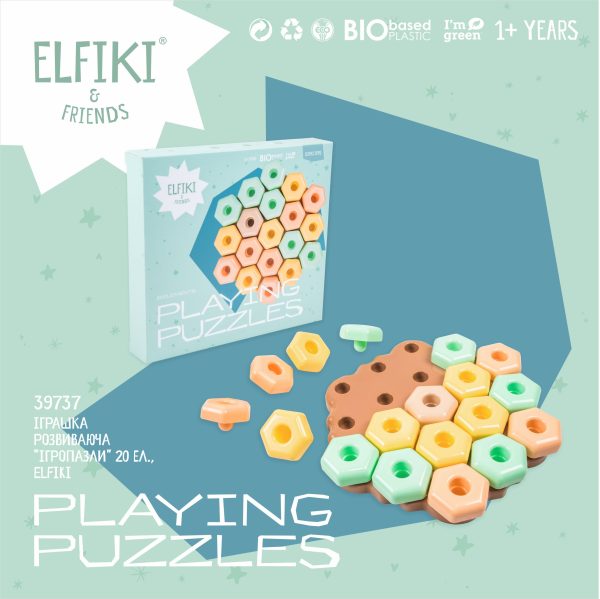 Bioplastic toys - puzzle educational toy. - Image 4