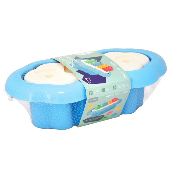 Bioplastic toys - 20 piece giant stacking toy. - Image 4