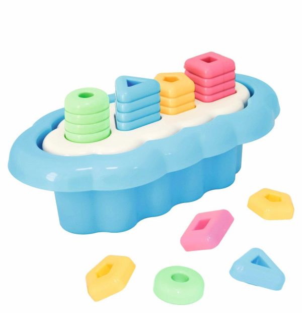 Bioplastic toys - 20 piece giant stacking toy. - Image 5