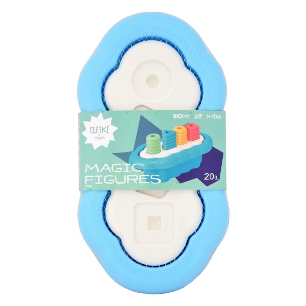 Bioplastic toys - 20 piece giant stacking toy. - Image 6