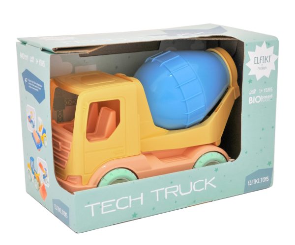 Bioplastic toys - Cement mixer. - Image 2