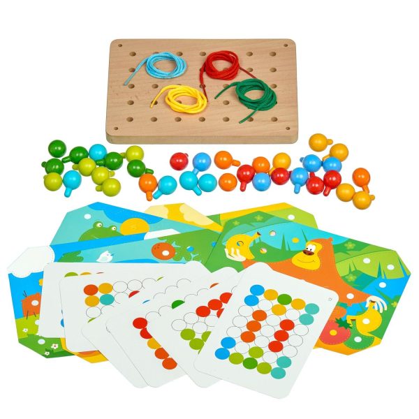 Colour mosaic - wooden toy art kit. - Image 2