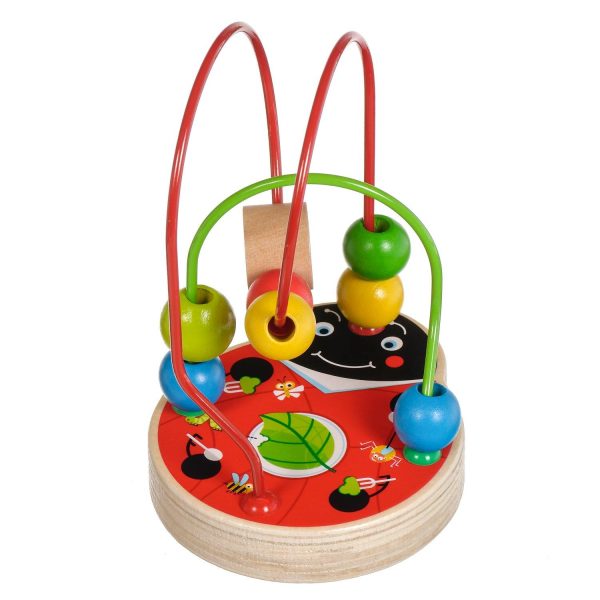 Ladybird wooden toy bead maze - Image 3