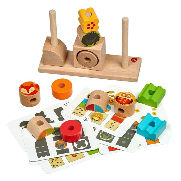 Day and night game wooden toy set - Image 2