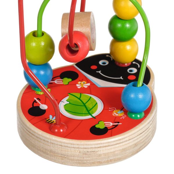 Ladybird wooden toy bead maze - Image 4
