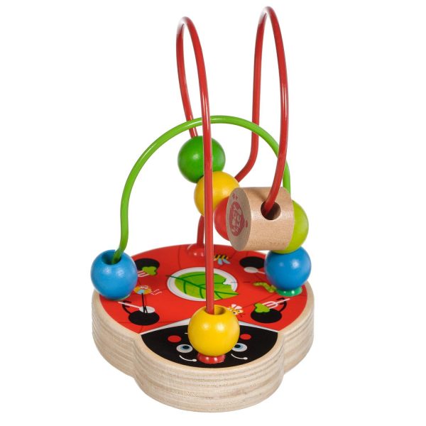 Ladybird wooden toy bead maze - Image 5
