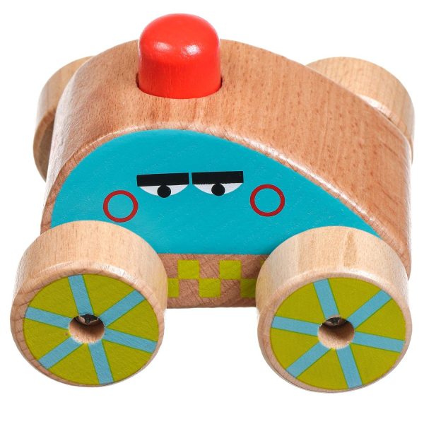 Wooden toy squeaker car - Image 6