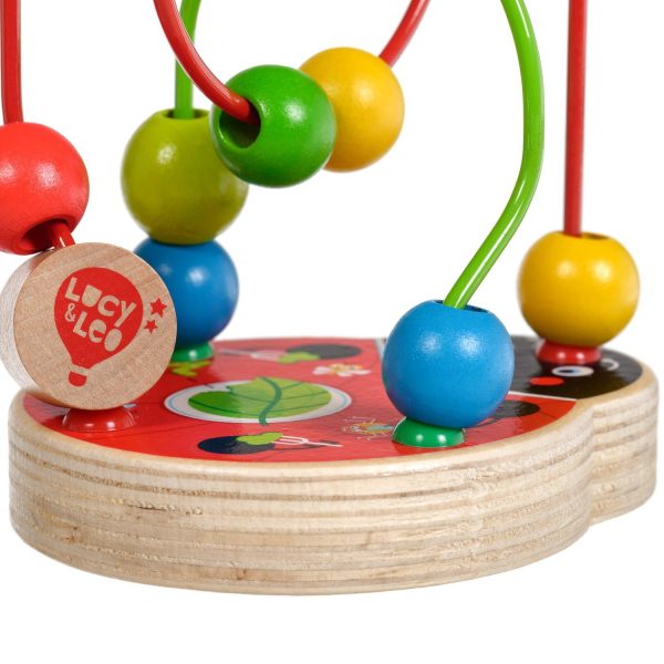 Ladybird wooden toy bead maze - Image 8