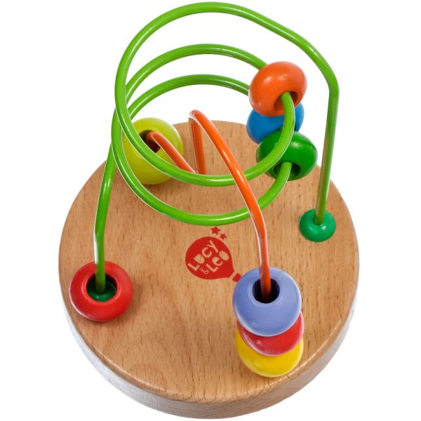 Wooden bead maze #1 - Educational toy - Image 2