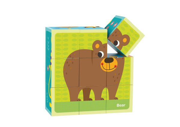 Animal Block Puzzle - Wooden toy. - Image 3