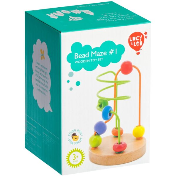 Wooden bead maze #1 - Educational toy - Image 3