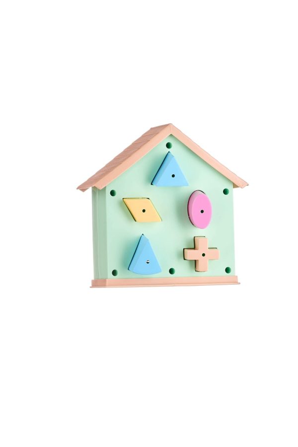 Bioplastic toys - Shape sorter house. - Image 3