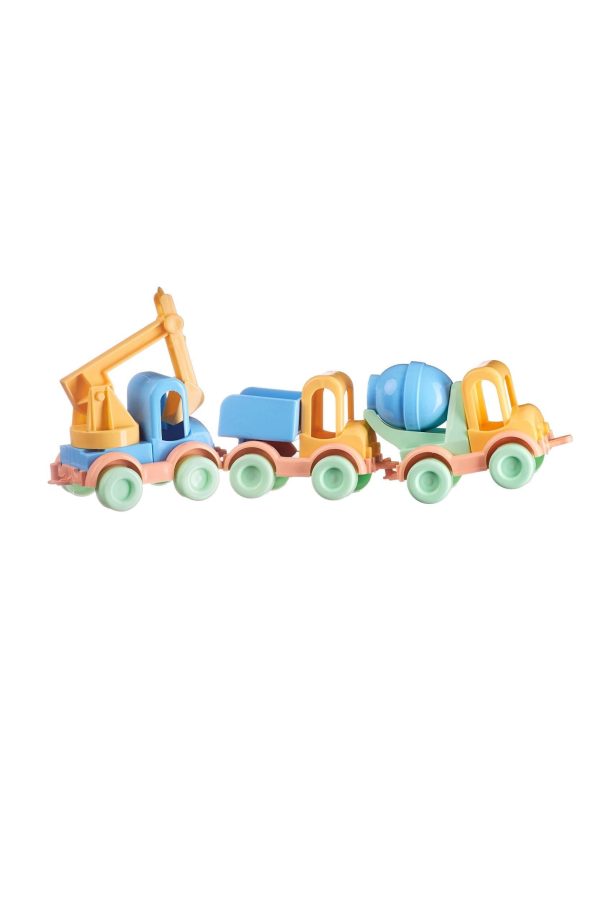 Bioplastic toys - 3 piece vehicle set. - Image 4