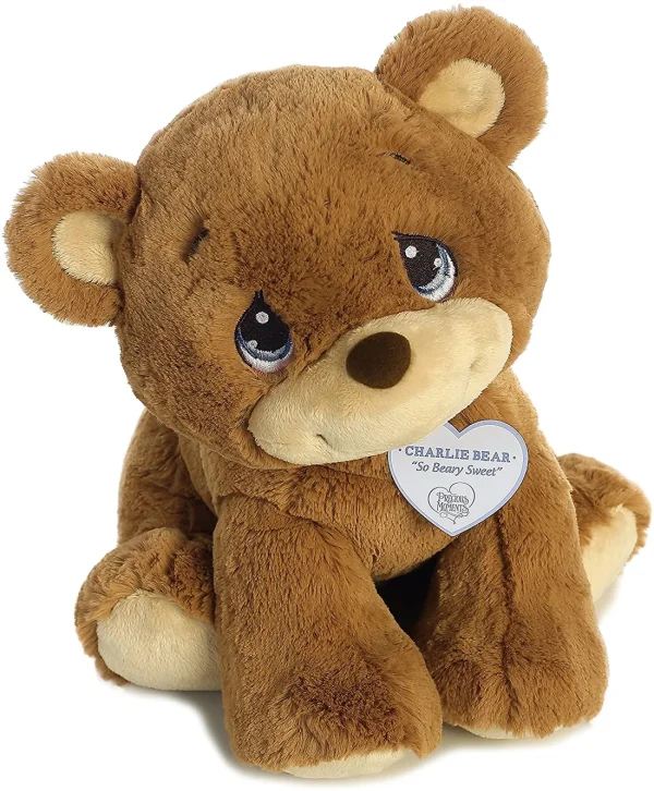Aurora - Precious Moments - 12″ Charlie Bear - Medium. Brown - Image 3