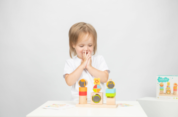 Day and night game wooden toy set - Image 3