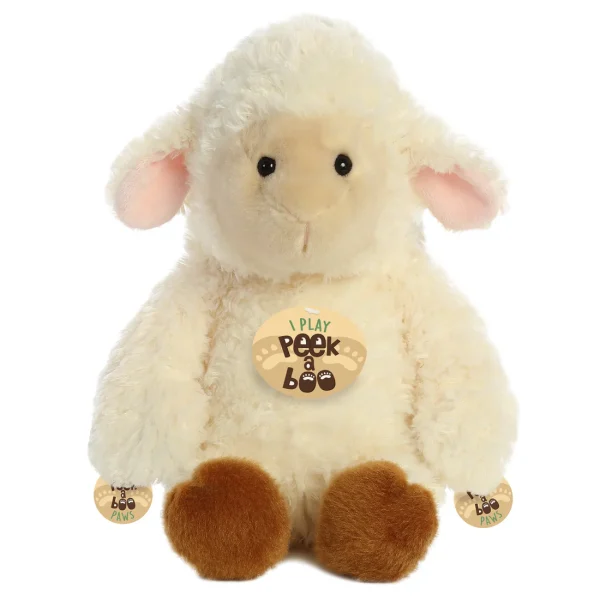 Aurora Peek A Boo - 12″ Lamb