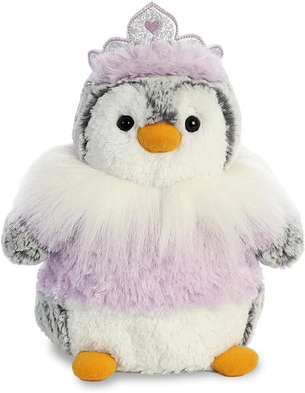 Aurora PomPom 9″ - Penguin Wanna Be Princess Purple