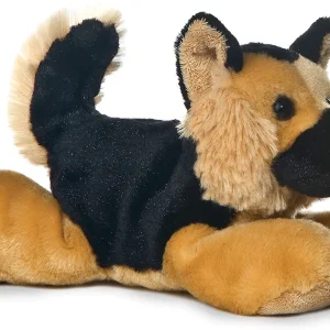 Aurora Shep Shepherd Dog Mini Flopsie Plush Stuffed Animal 8″