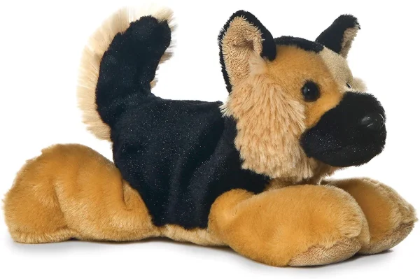 Aurora Shep Shepherd Dog Mini Flopsie Plush Stuffed Animal 8″
