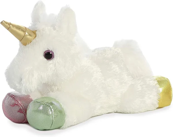 Aurora Prism Unicorn Mini Flopsie Plush Stuffed Animal 8″ - Image 4